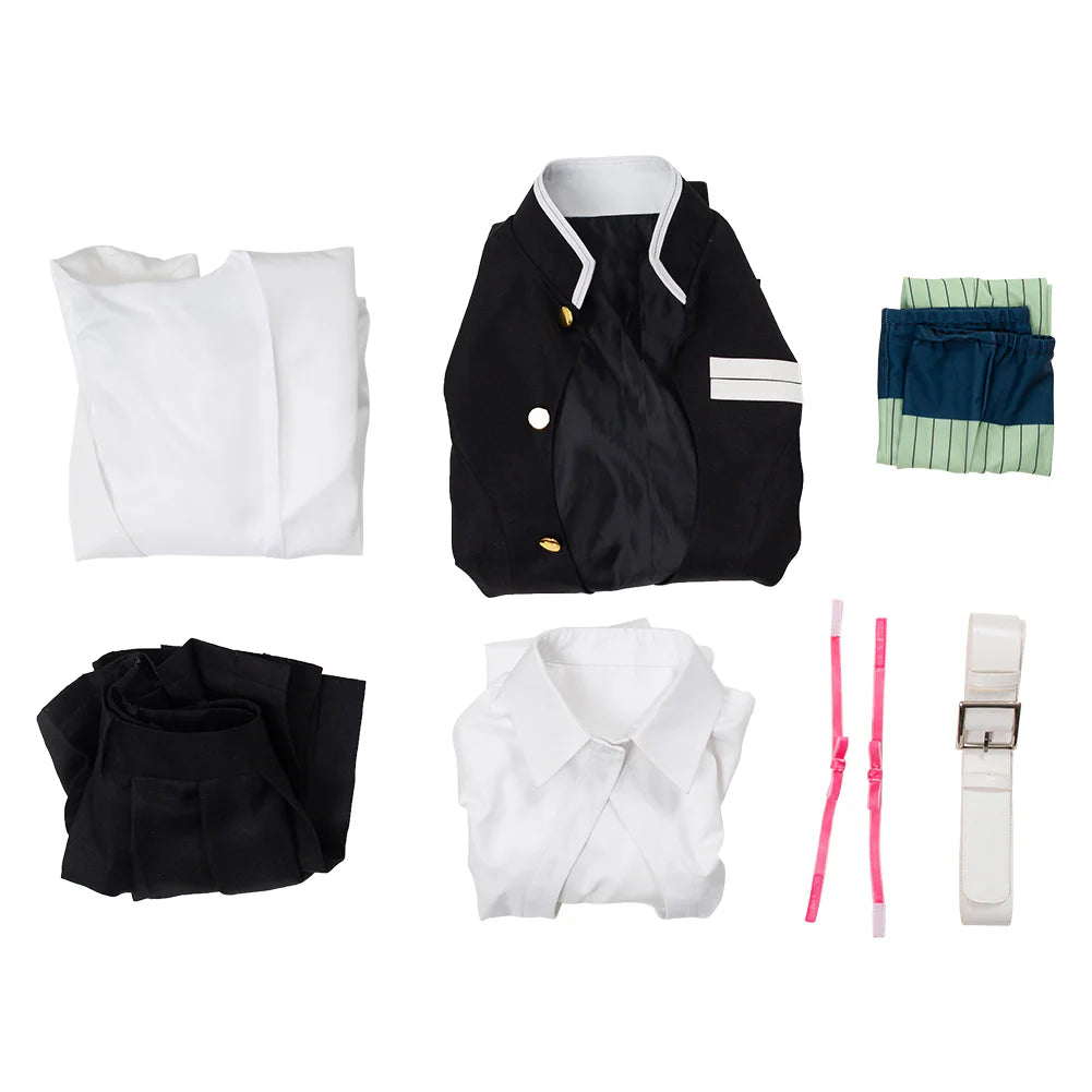 Mitsuri Kanroji Demon Slayer Cosplay Costume Set