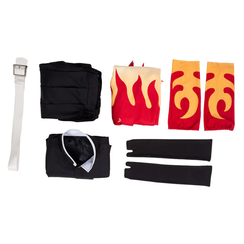 Demon Slayer Rengoku Kyojuro Cosplay Costume – Unisex Halloween Carnival Outfit