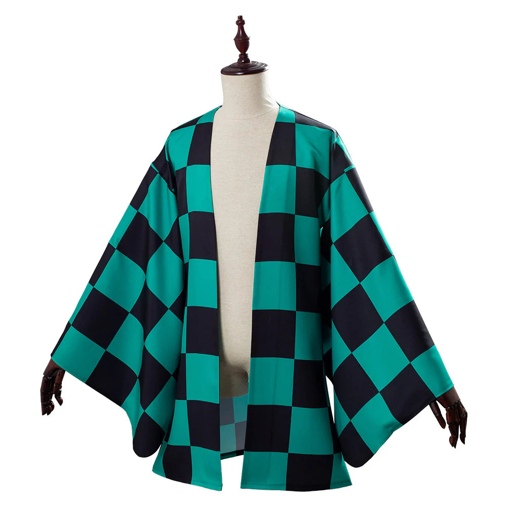 Tanjiro Kamado Demon Slayer Cosplay Kimono Costume