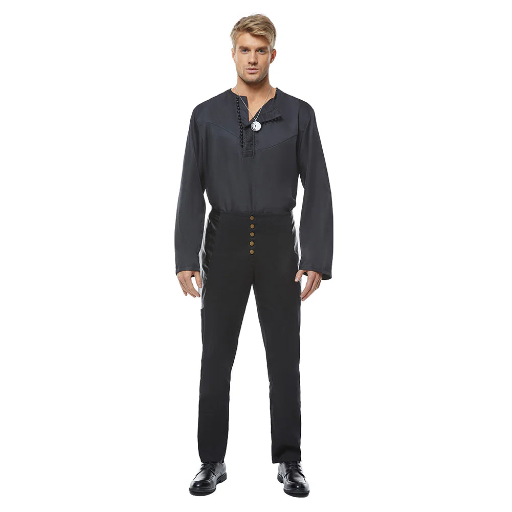The Witcher Geralt of Rivia Casual Wear Cosplay Costume – Men’s Halloween Outfit