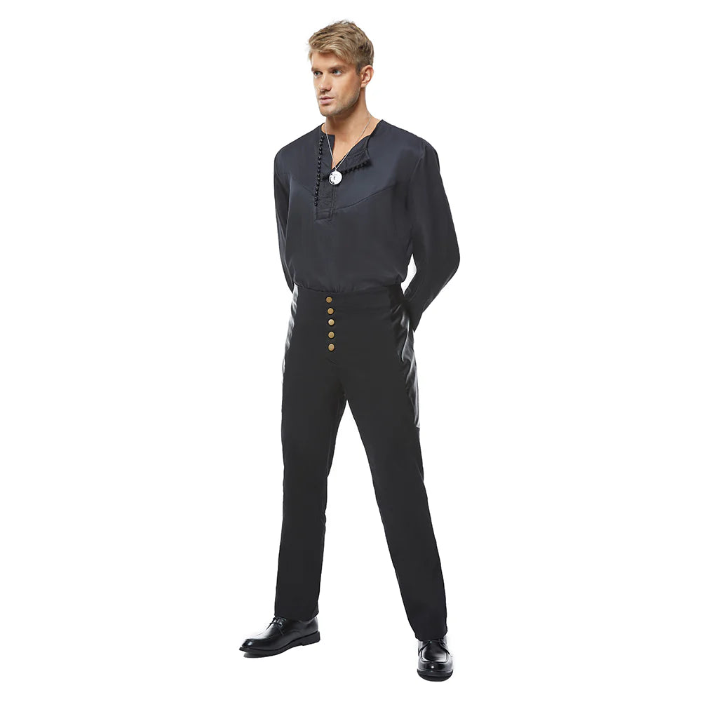 The Witcher Geralt of Rivia Casual Wear Cosplay Costume – Men’s Halloween Outfit