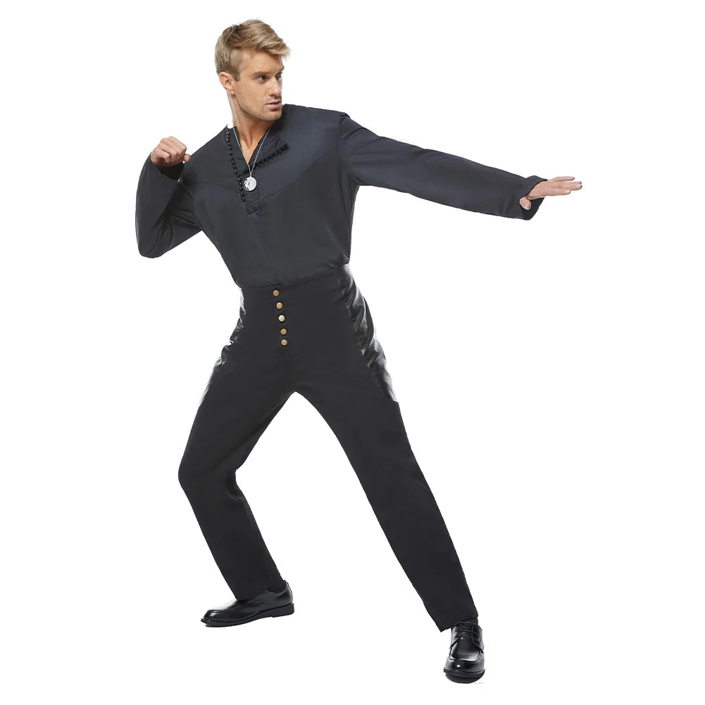 The Witcher Geralt of Rivia Casual Wear Cosplay Costume – Men’s Halloween Outfit