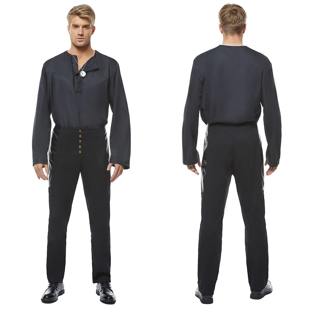 The Witcher Geralt of Rivia Casual Wear Cosplay Costume – Men’s Halloween Outfit