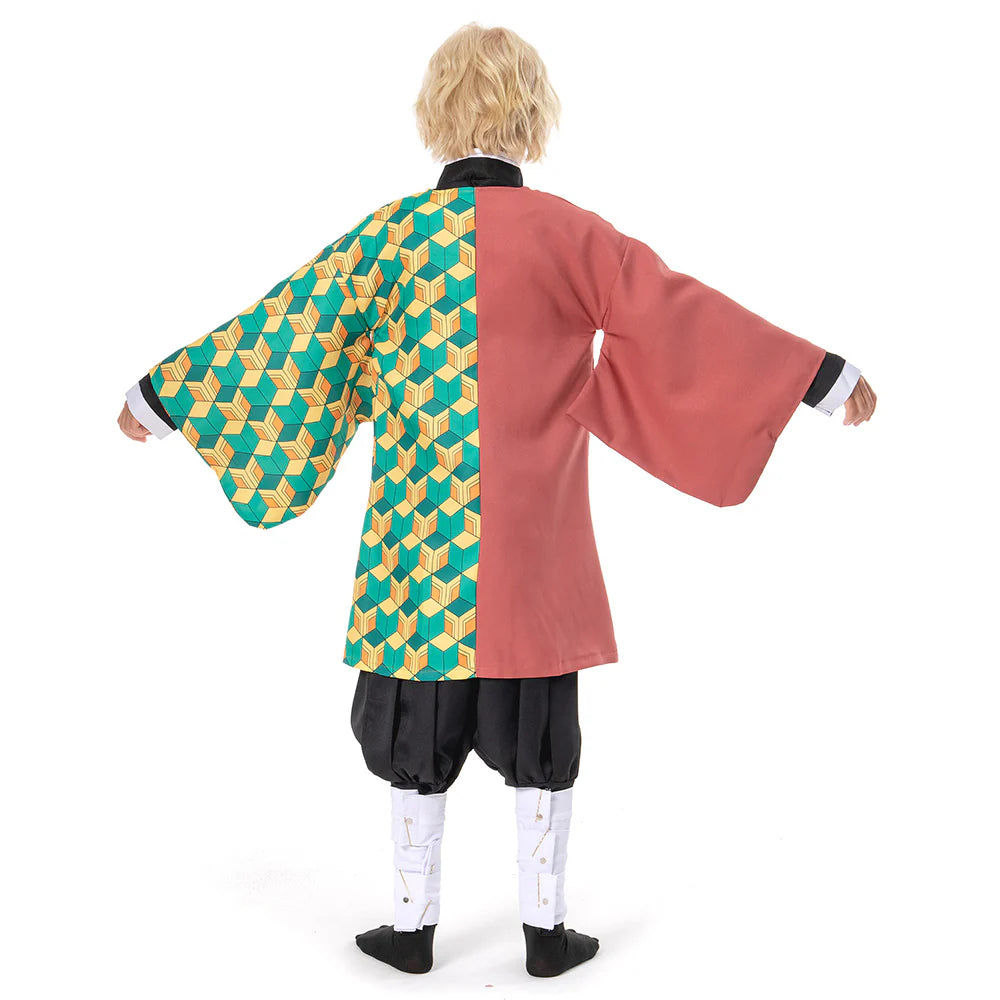 Kids Tomioka Giyuu Demon Slayer Cosplay Costume