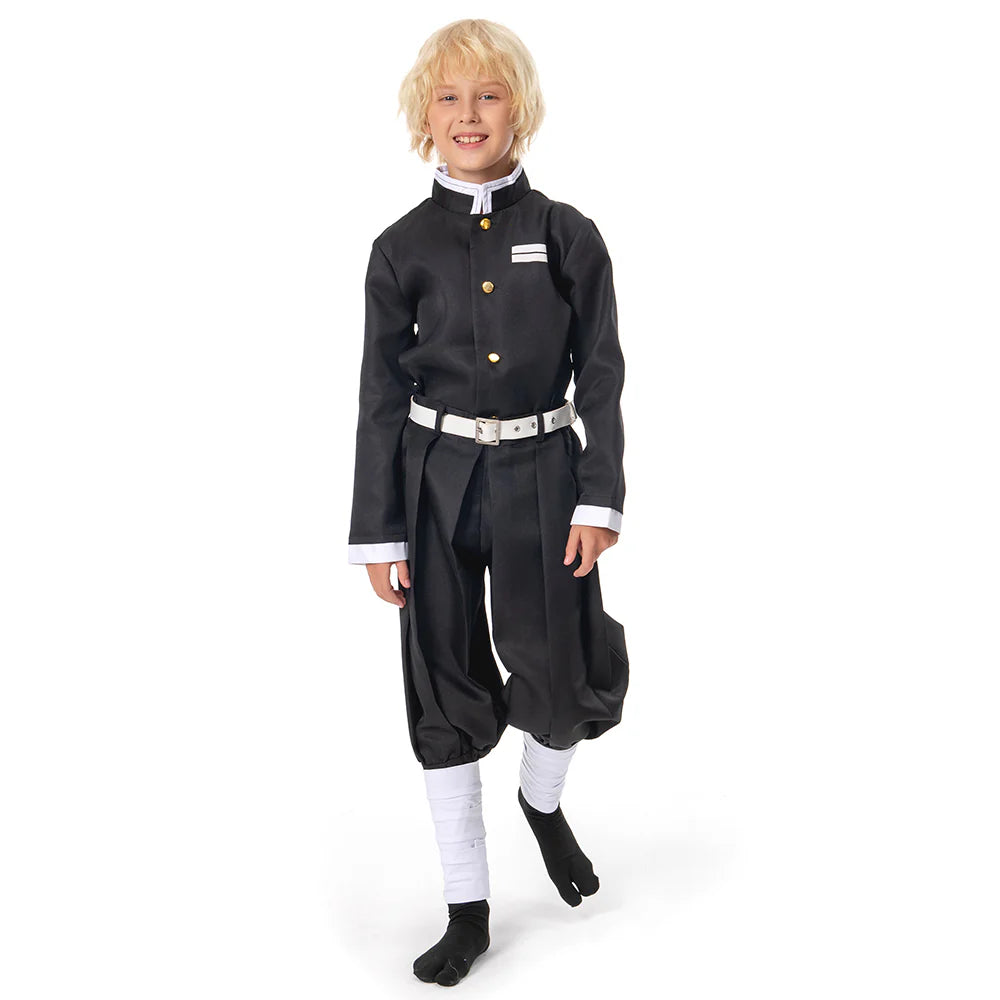 Kids Tomioka Giyuu Demon Slayer Cosplay Costume