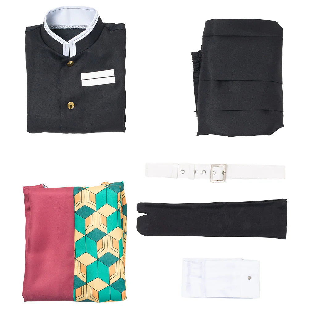 Kids Tomioka Giyuu Demon Slayer Cosplay Costume