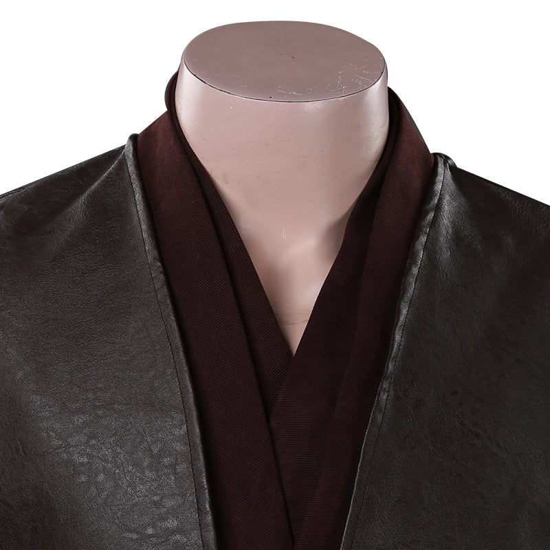 Anakin Skywalker Jedi Costume – Brown Cosplay Outfit for Adults
