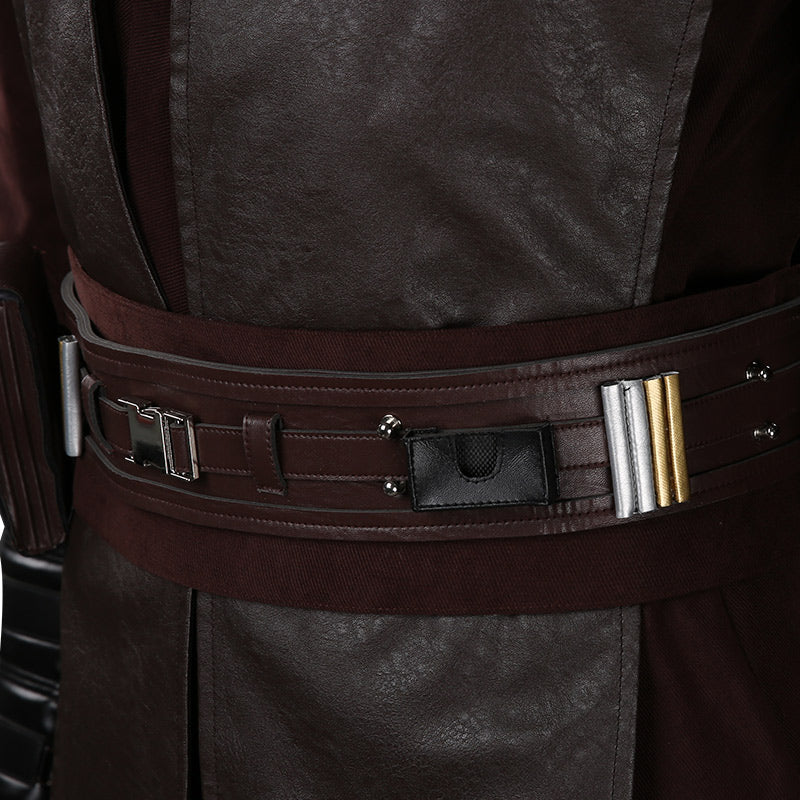 Anakin Skywalker Jedi Costume – Brown Cosplay Outfit for Adults