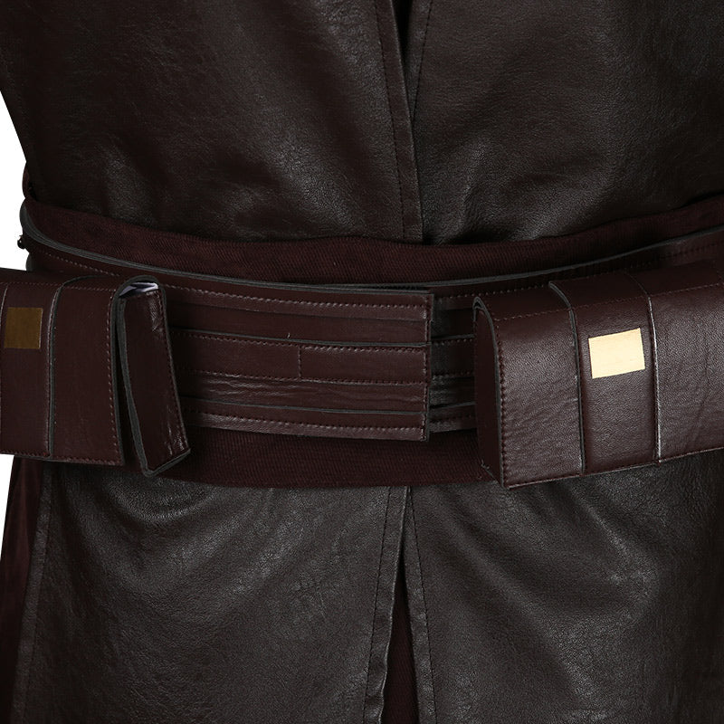 Anakin Skywalker Jedi Costume – Brown Cosplay Outfit for Adults