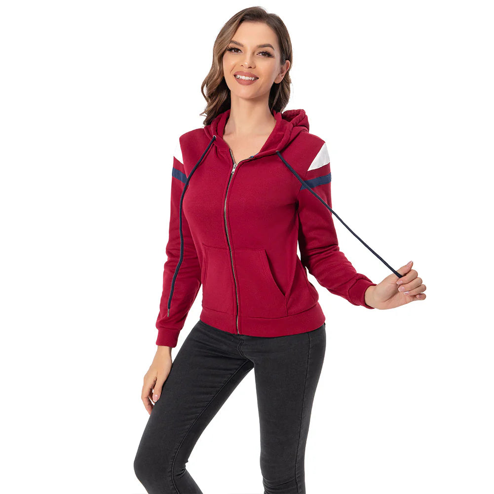WandaVision Scarlet Witch Hoodie Cosplay Costume