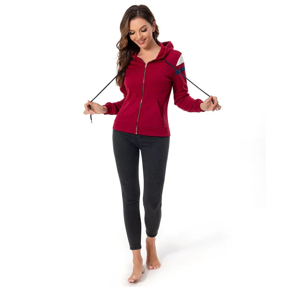 WandaVision Scarlet Witch Hoodie Cosplay Costume