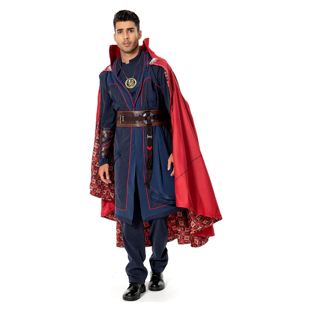 Doctor Strange Cosplay Costume Outfit with Cloak