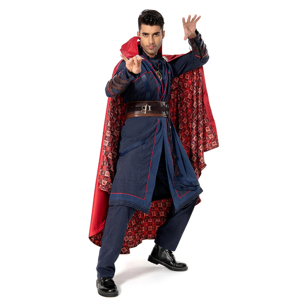 Doctor Strange Cosplay Costume Outfit with Cloak
