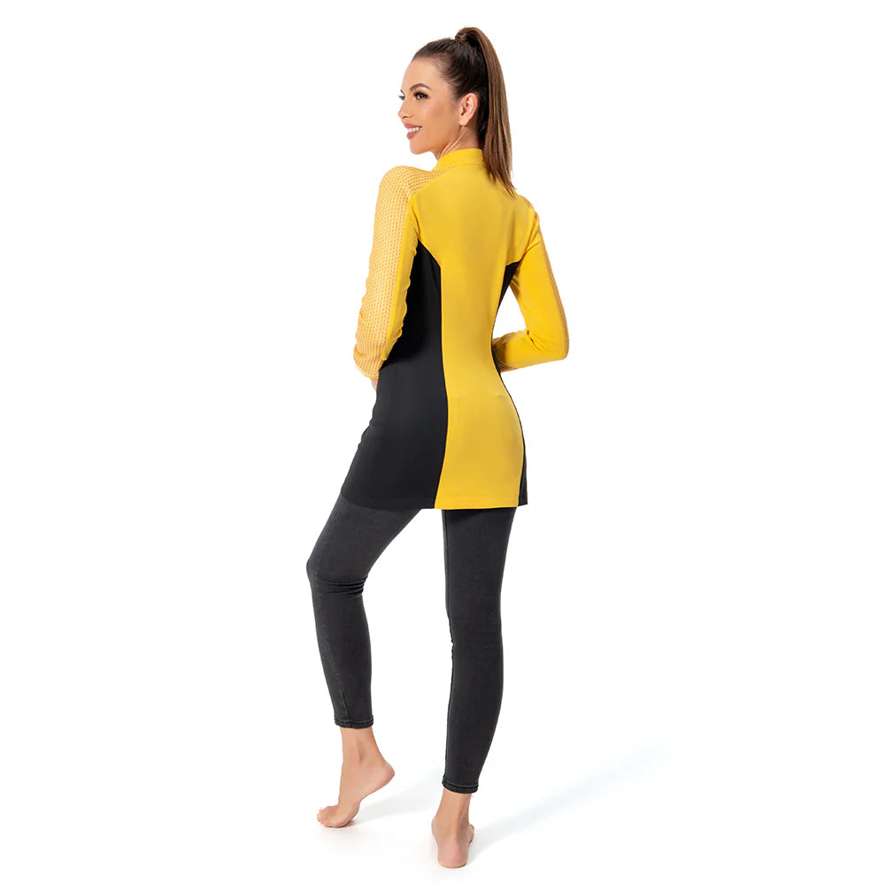 Star Trek Strange New Worlds Una Chin-Riley Cosplay Coat for Women – Halloween Costume Uniform Outfit PU Leather Jacket