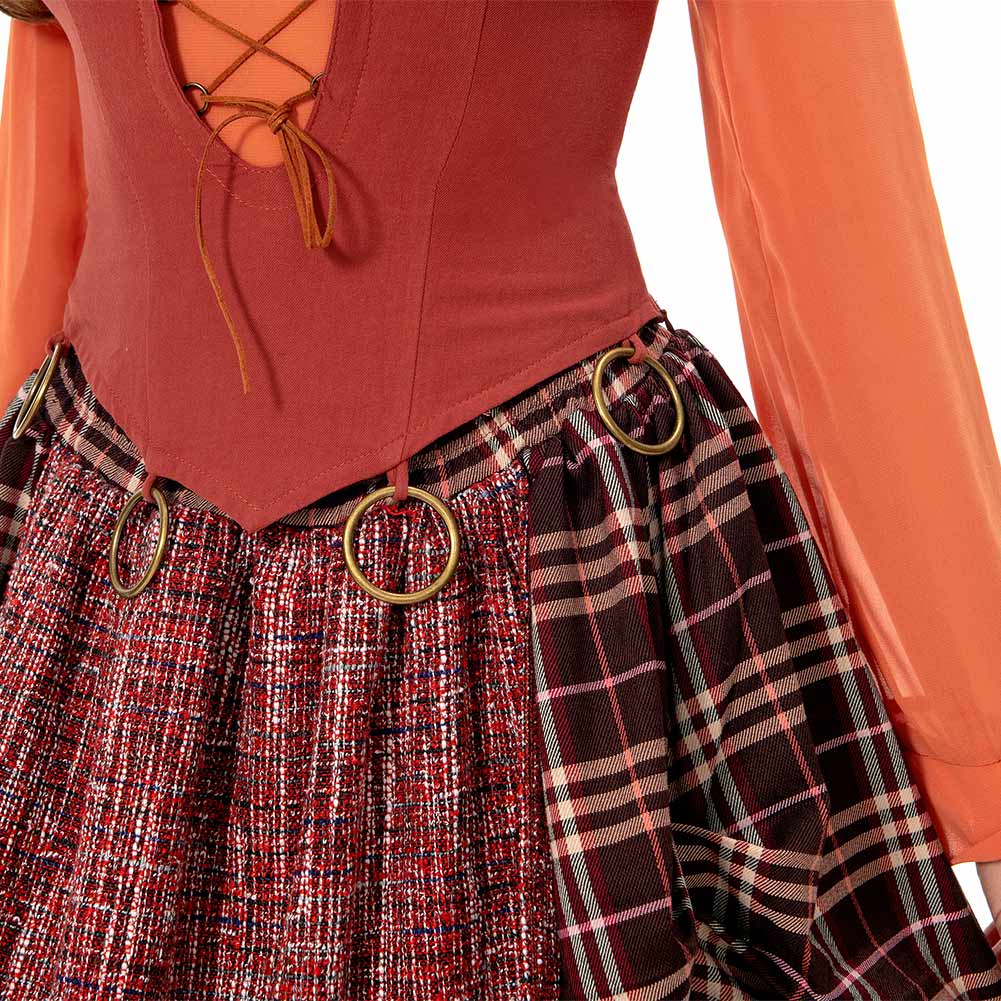 Mary Sanderson Hocus Pocus 2 Cosplay Costume Dress