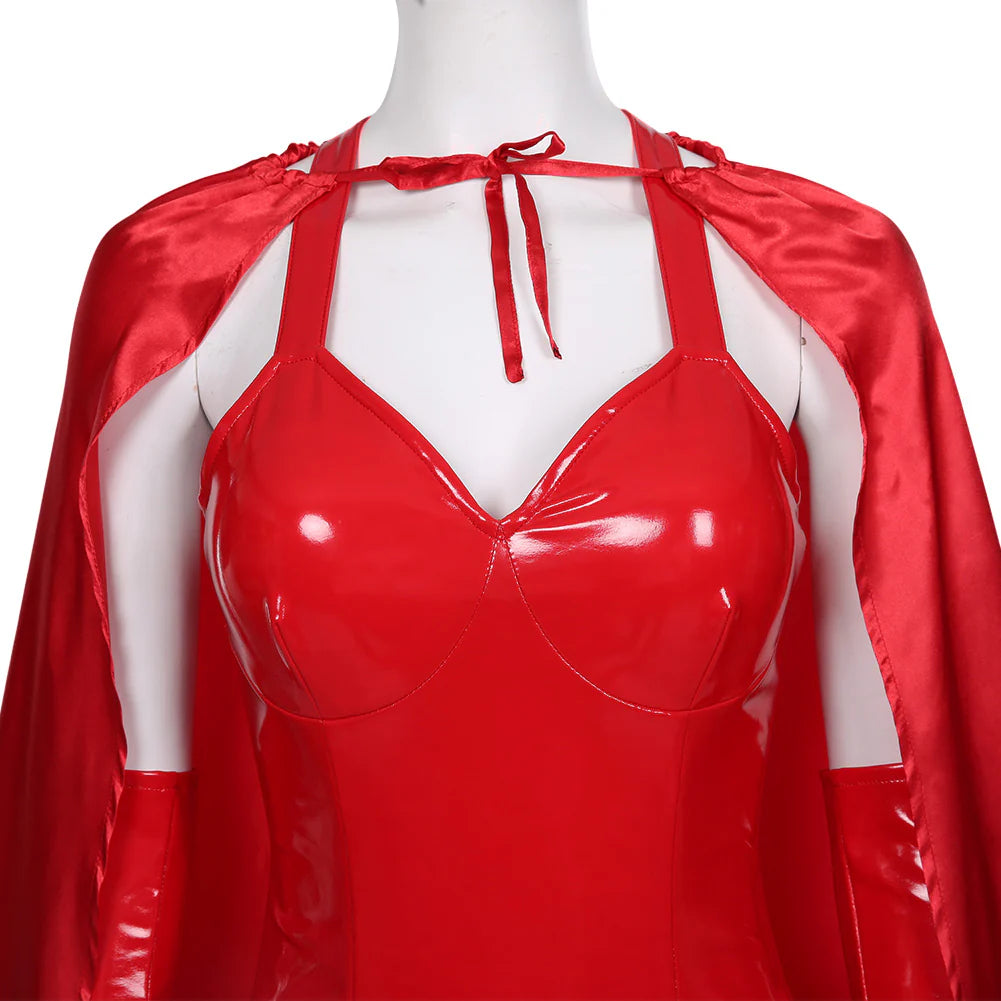 WandaVision Scarlet Witch Cosplay Costume for Women