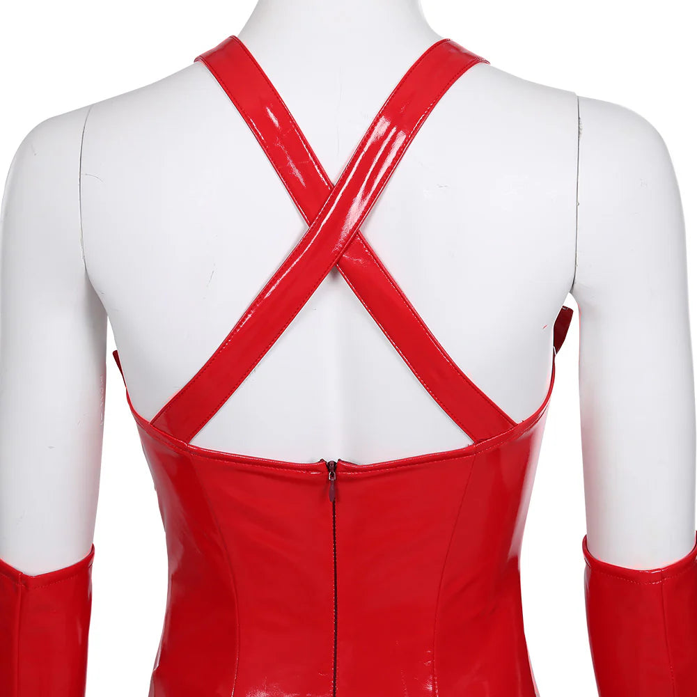 WandaVision Scarlet Witch Cosplay Costume for Women