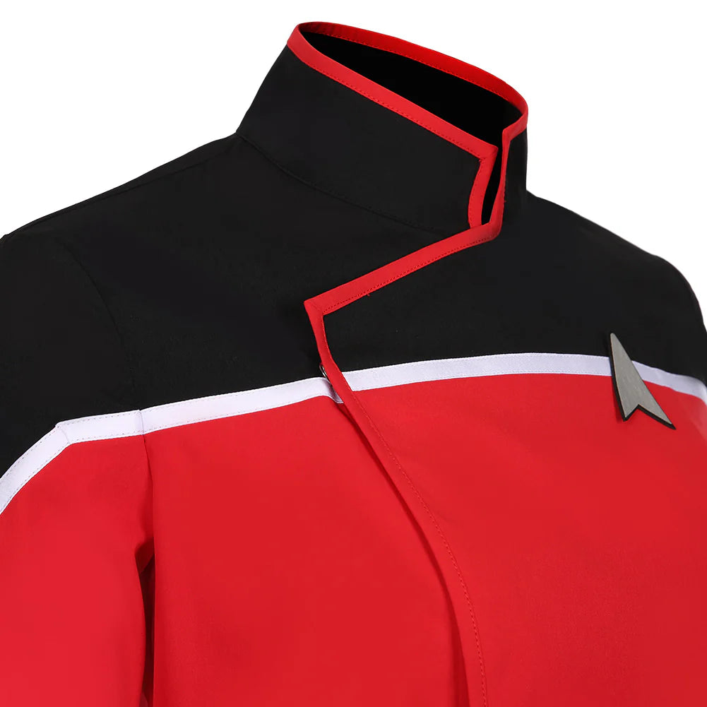 Star Trek Lower Decks Men’s Uniform Cosplay Shirt Top
