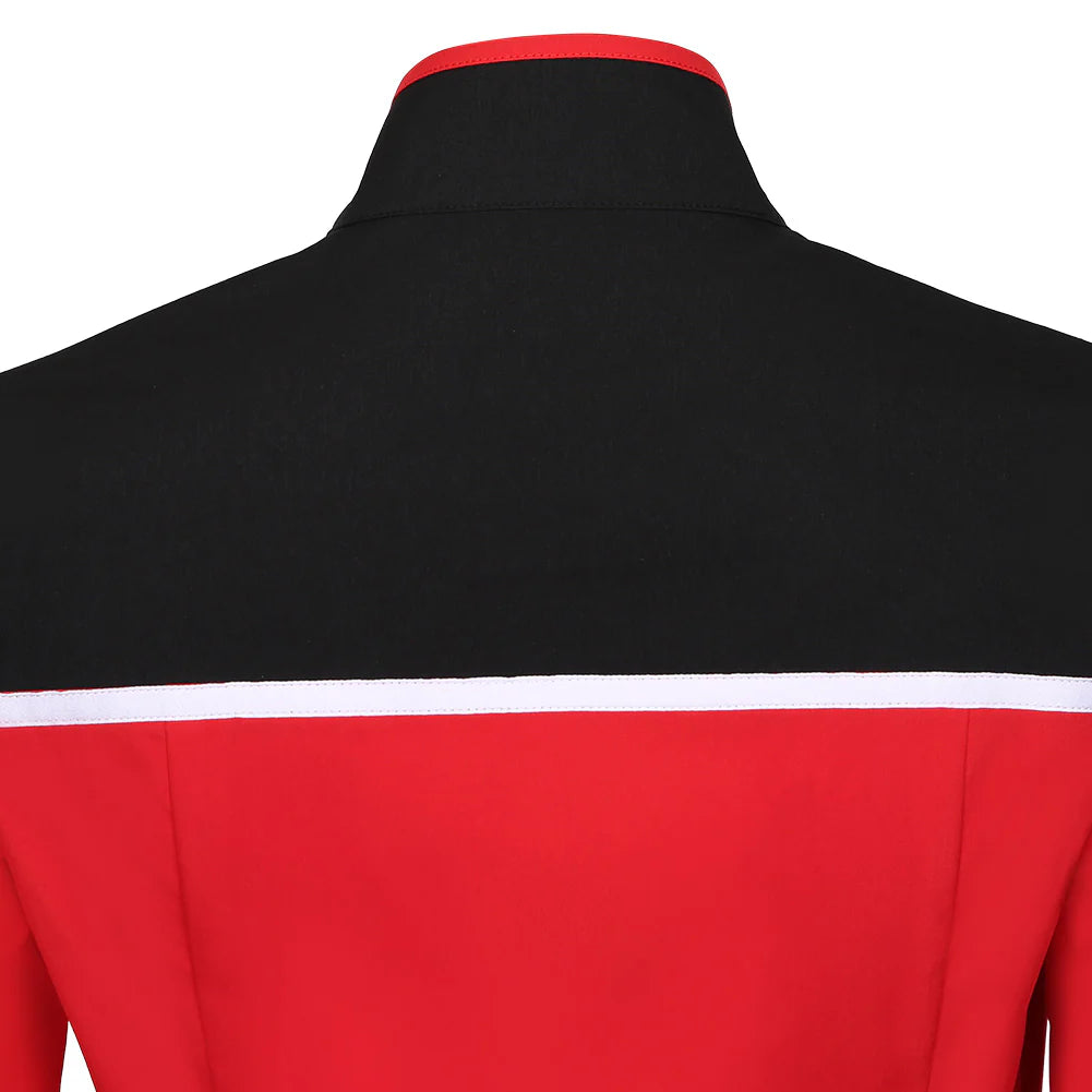 Star Trek Lower Decks Men’s Uniform Cosplay Shirt Top