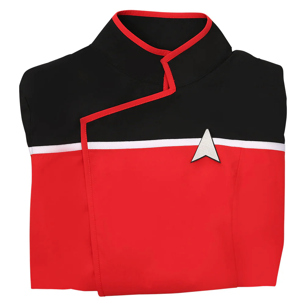 Star Trek Lower Decks Men’s Uniform Cosplay Shirt Top