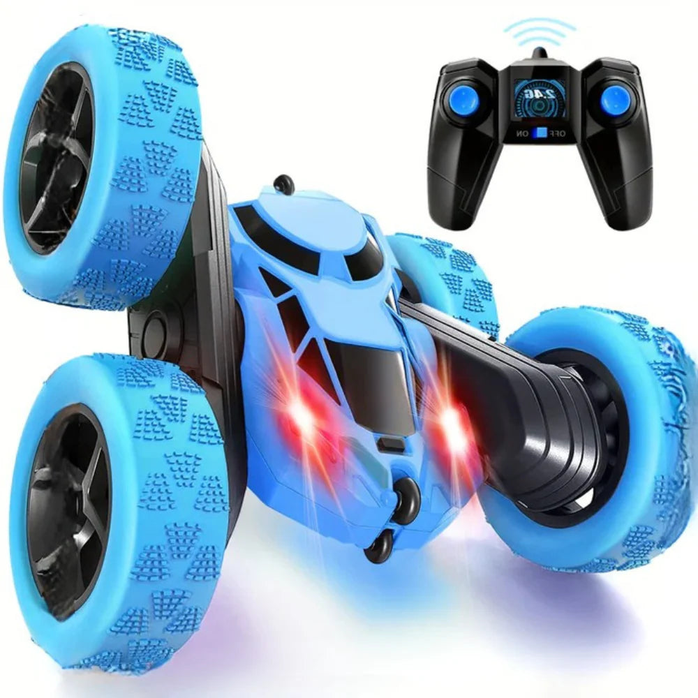 High-Speed Remote Control Stunt Car with Lights | 360° Flip RC Car