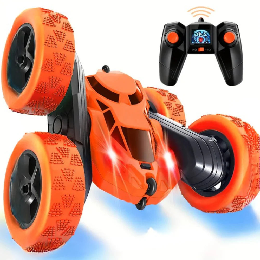 High-Speed Remote Control Stunt Car with Lights | 360° Flip RC Car