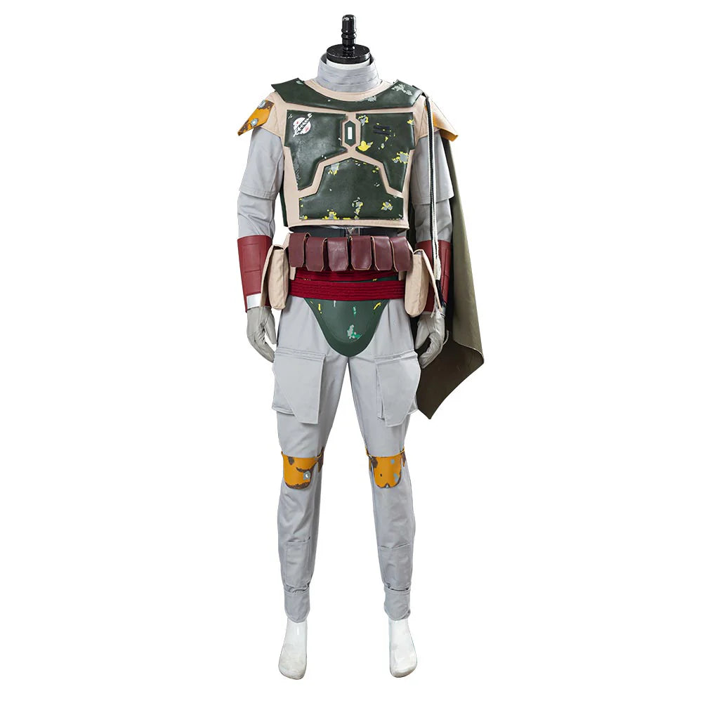 Boba Fett The Mandalorian Cosplay Costume for Men