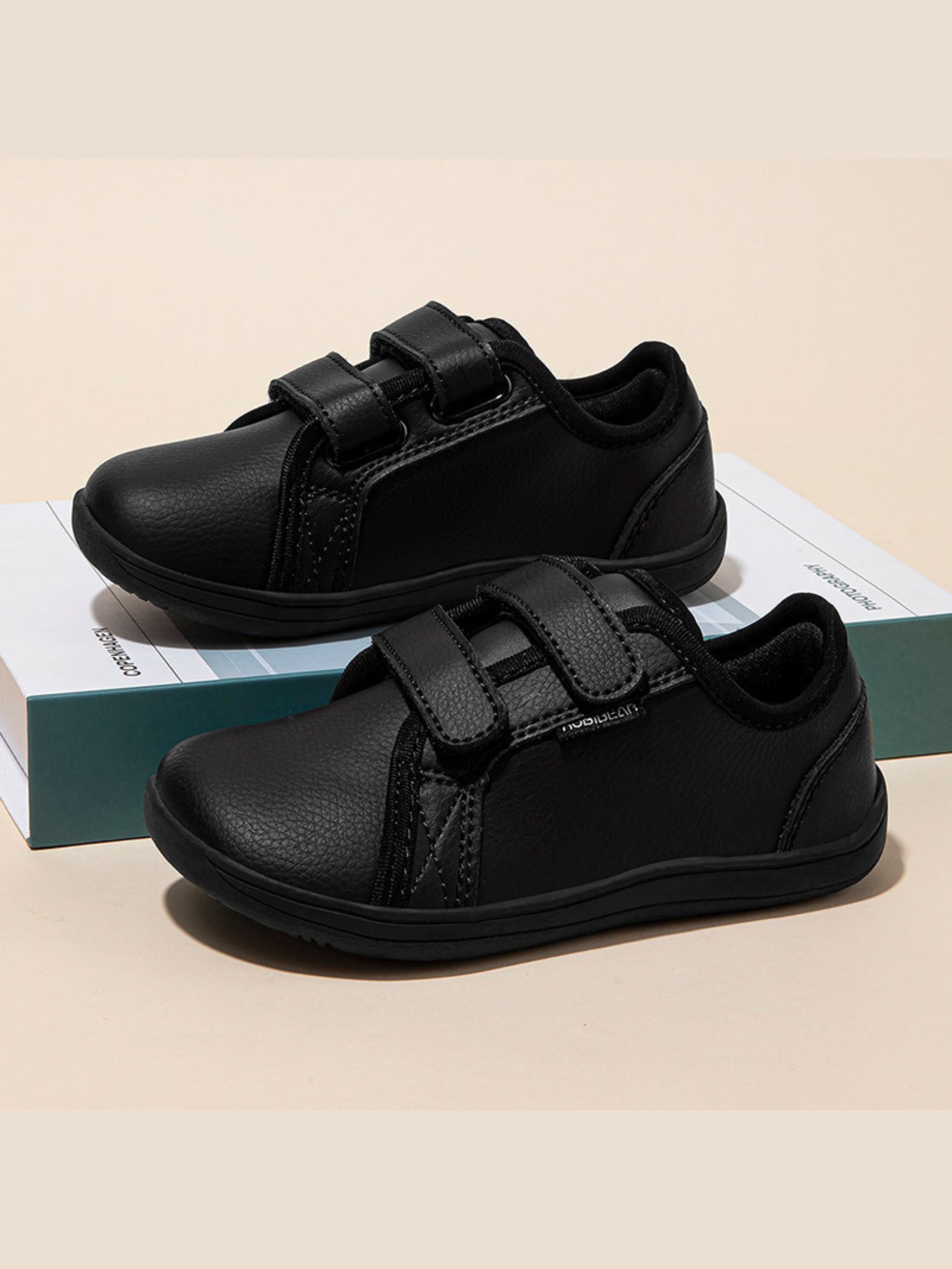 Wide Toe Leather Shoes for Boys and Girls | Spring & Autumn Casual Wear