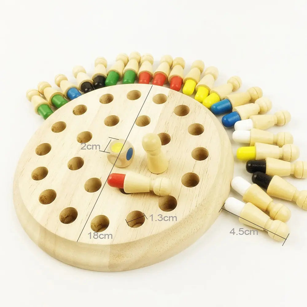 Wooden Memory Game