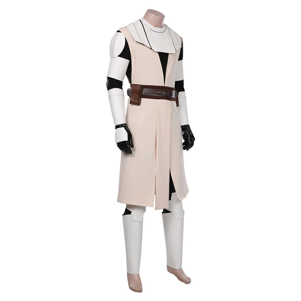 Obi-Wan Kenobi The Clone Wars Cosplay Costume Outfit