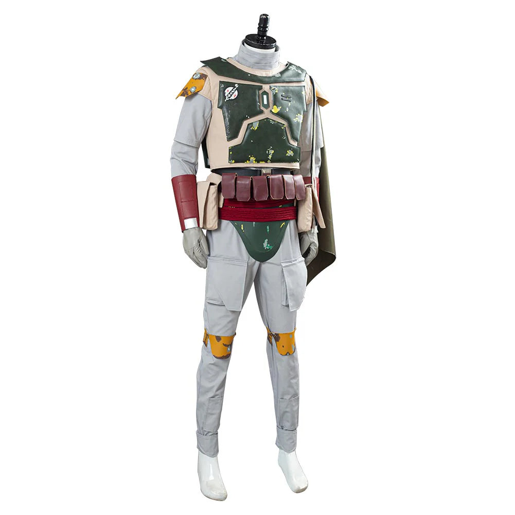 Boba Fett The Mandalorian Cosplay Costume for Men