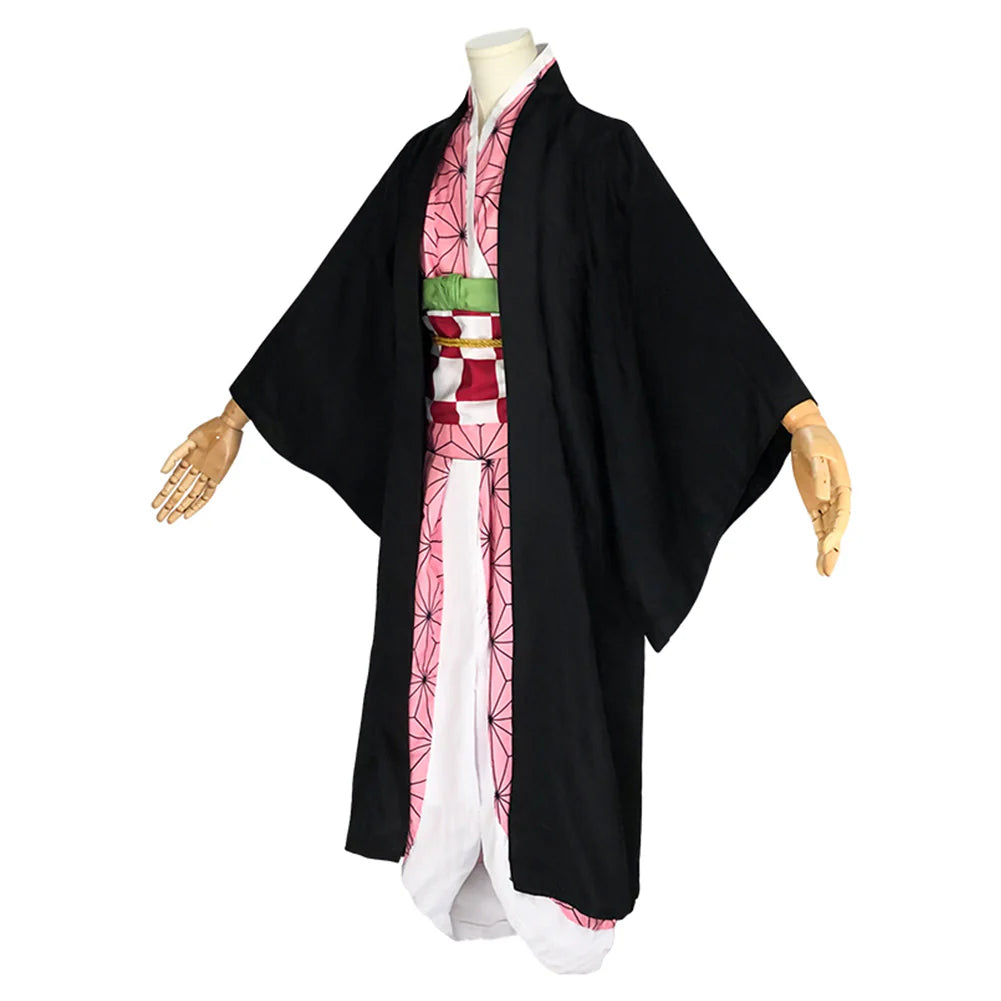 Nezuko Kamado Demon Slayer Cosplay Costume for Adults