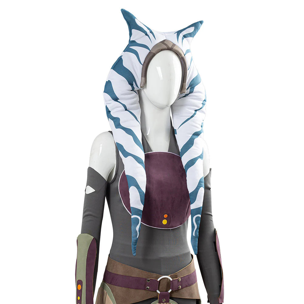 Rebels Ahsoka Tano Cosplay Costume Dress for Women