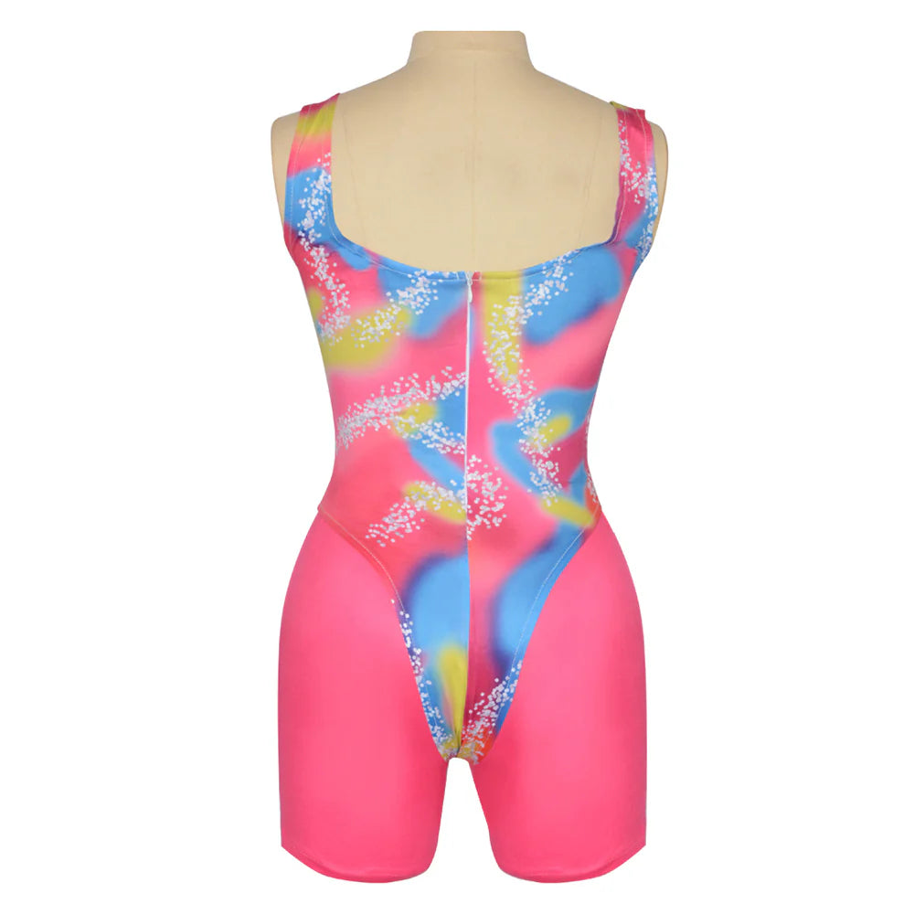 Barbie 2023 Margot Robbie Retro Cosplay Sportswear Costume