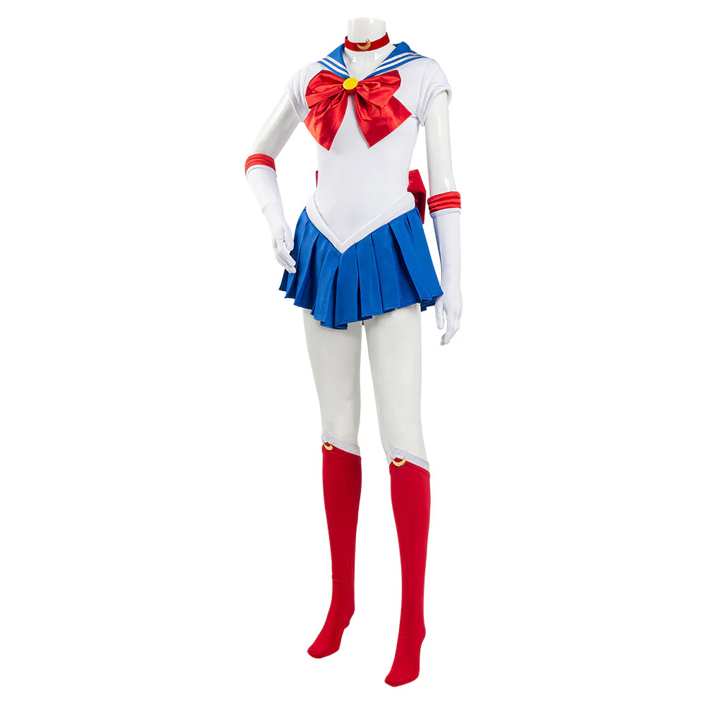 Sailor Moon Tsukino Usagi Cosplay Costume Dress – Women’s Halloween Outfit