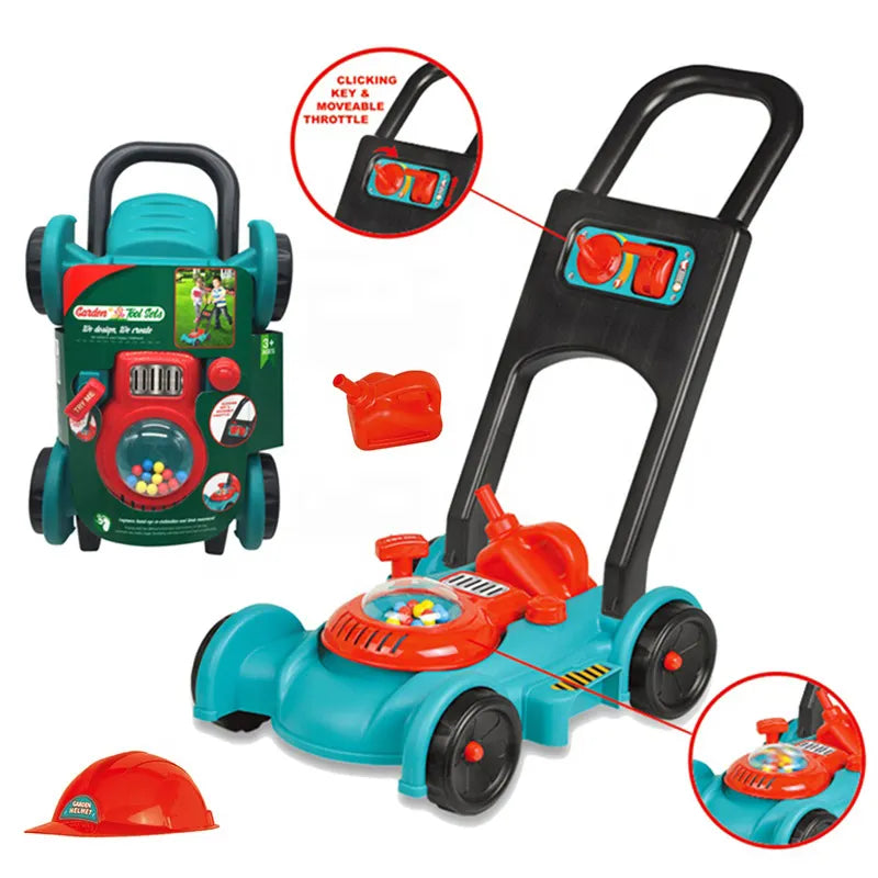 Little Tikes Gas 'n Go Mower – Toy Lawn Mower with Sounds for Kids