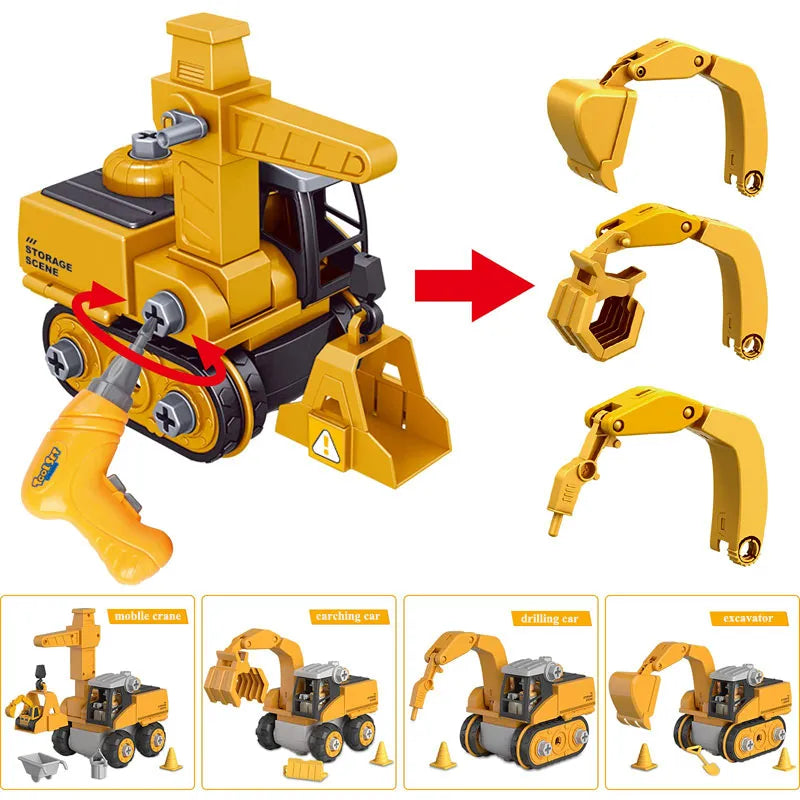 Master Builder Engineer Set Montessori Building games for beginners - Meccano sets