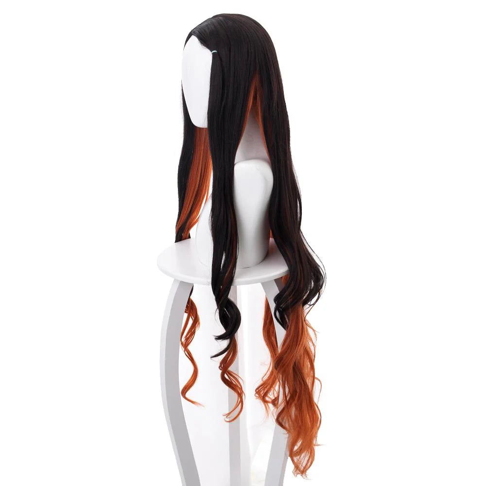 Nezuko Kamado Demon Slayer Cosplay Wig 95cm