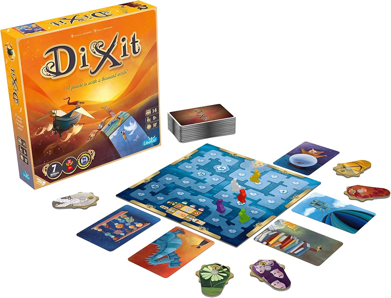 DIXIT Board Storytelling Game Play with Family or Friends