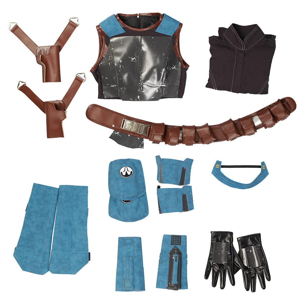 Bo-Katan Kryze Mandalorian Cosplay Costume with Mask