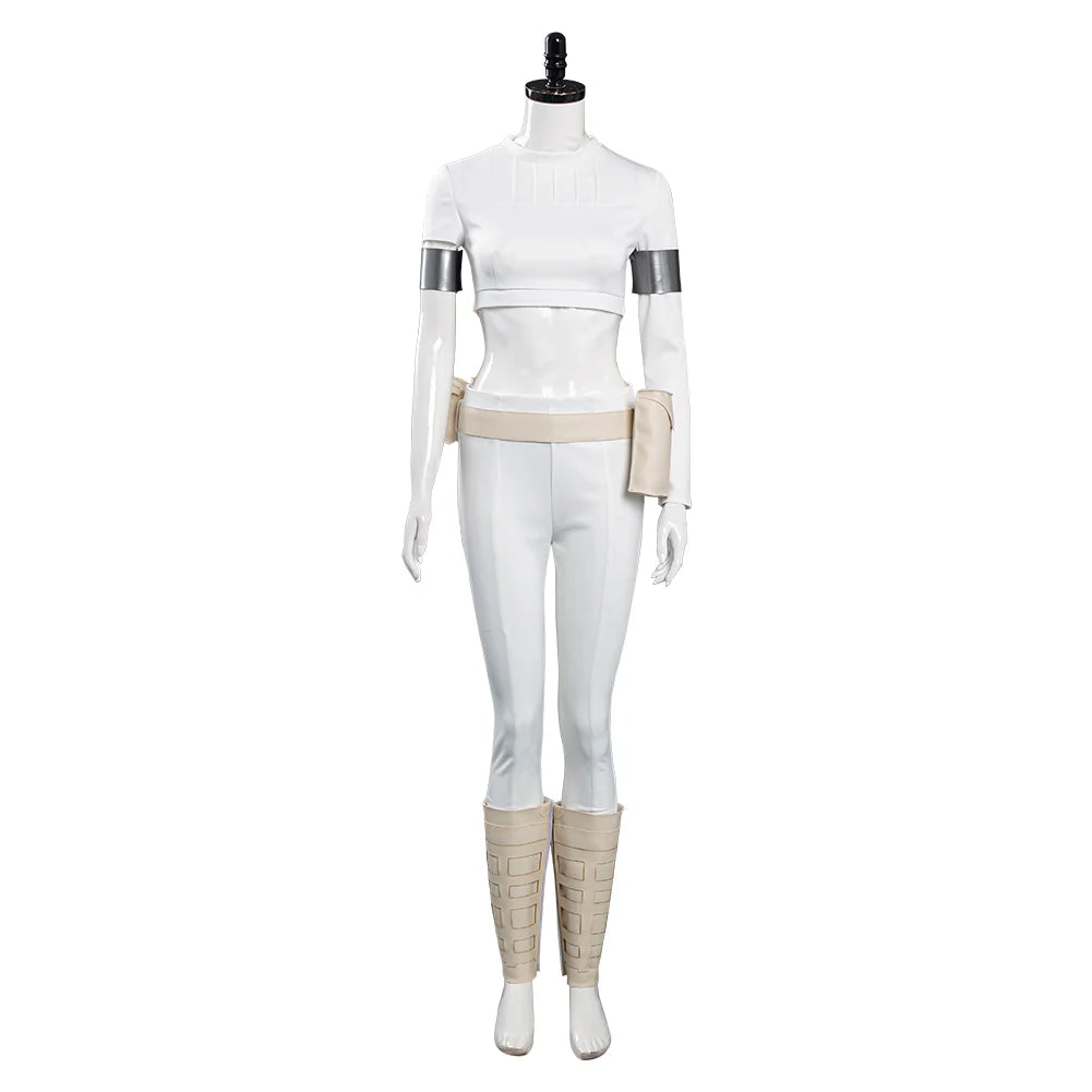 Padme Amidala Cosplay Costume Outfit – Women’s Halloween Carnival Suit