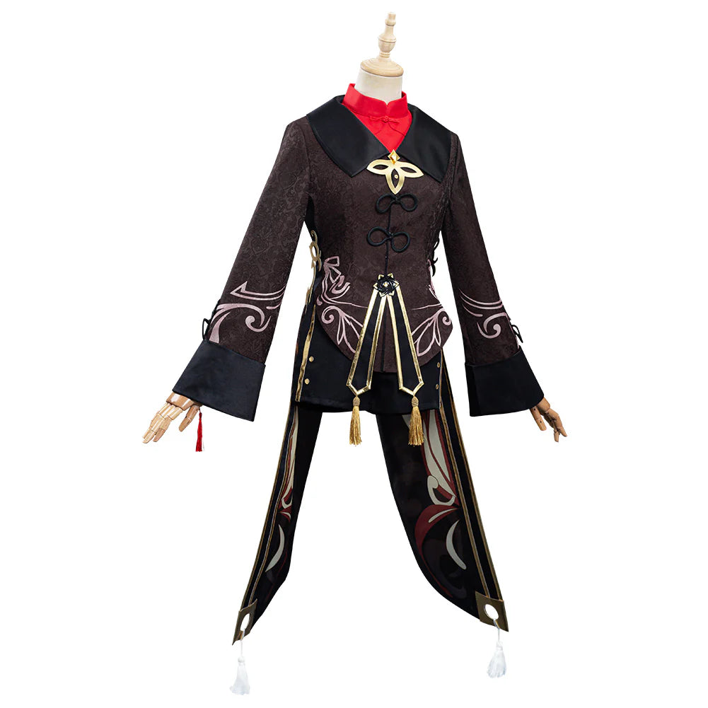 Hu Tao Genshin Impact Cosplay Costume Halloween Outfit