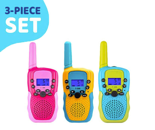 Kids Walkie Talkie (3-Piece Set)