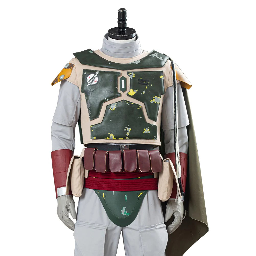 Boba Fett The Mandalorian Cosplay Costume for Men