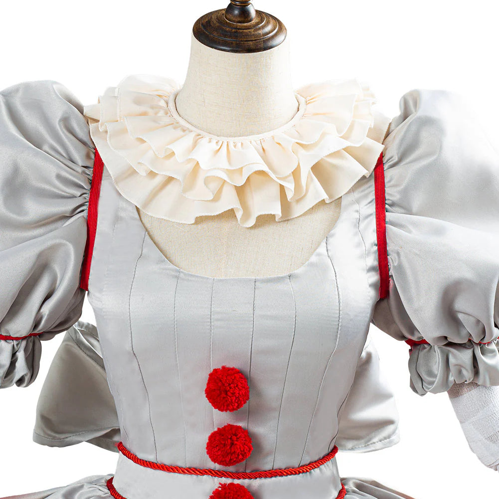 Pennywise The Clown Horror Cosplay Costume for Women