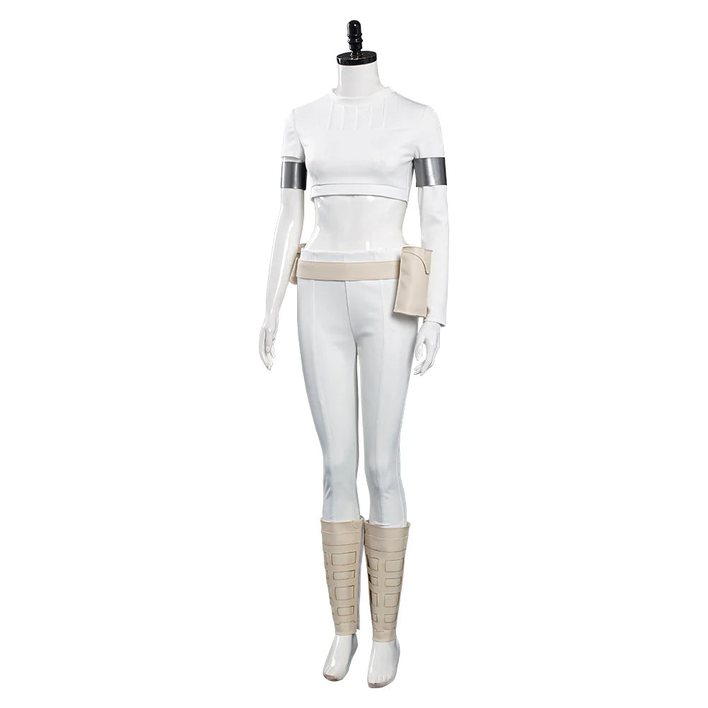 Padme Amidala Cosplay Costume Outfit – Women’s Halloween Carnival Suit