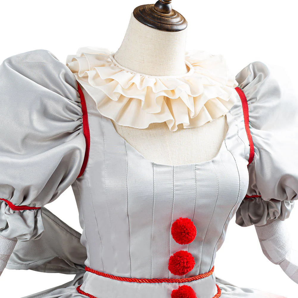 Pennywise The Clown Horror Cosplay Costume for Women