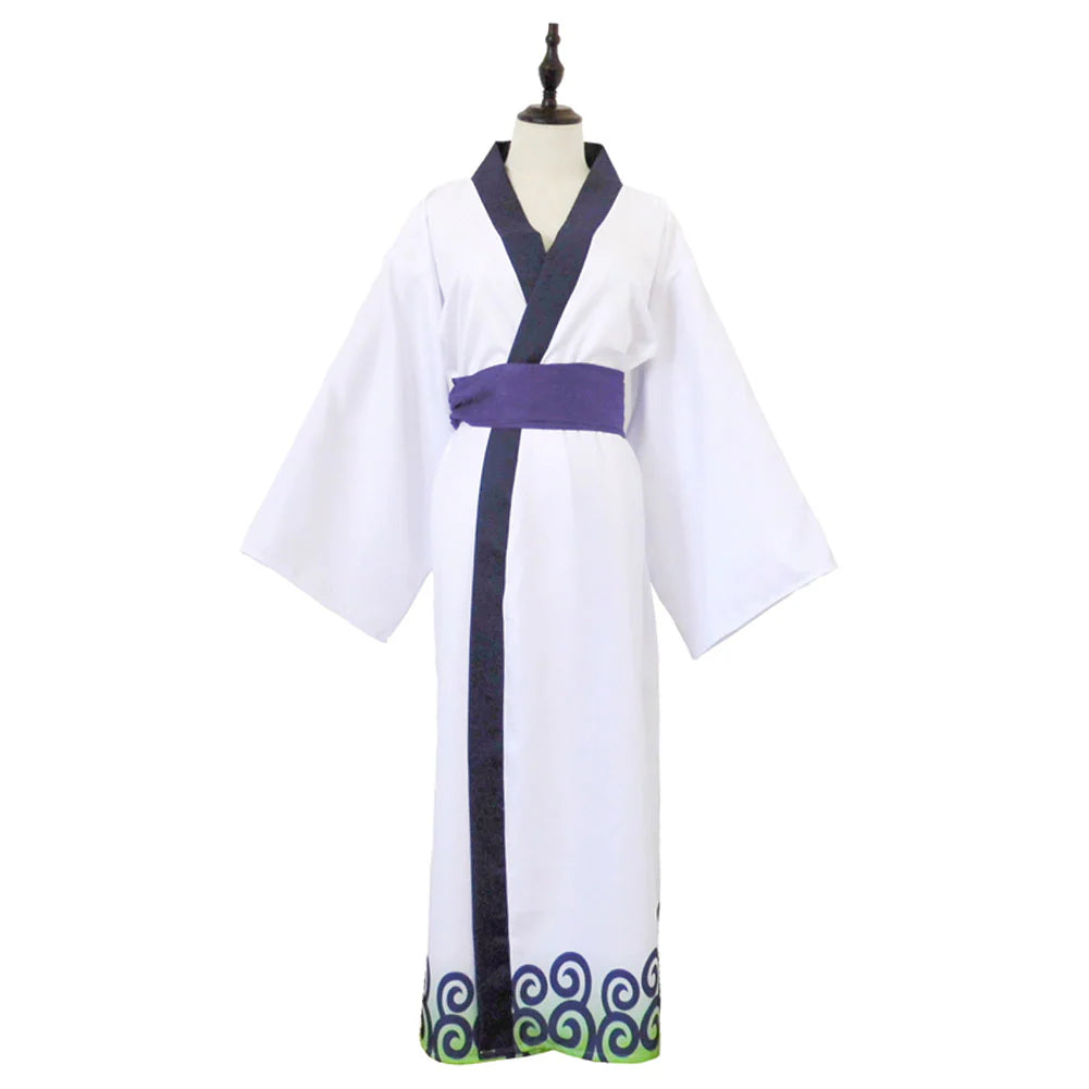 One Piece Roronoa Zoro Kimono Robe Cosplay Costume – Unisex Halloween Outfit