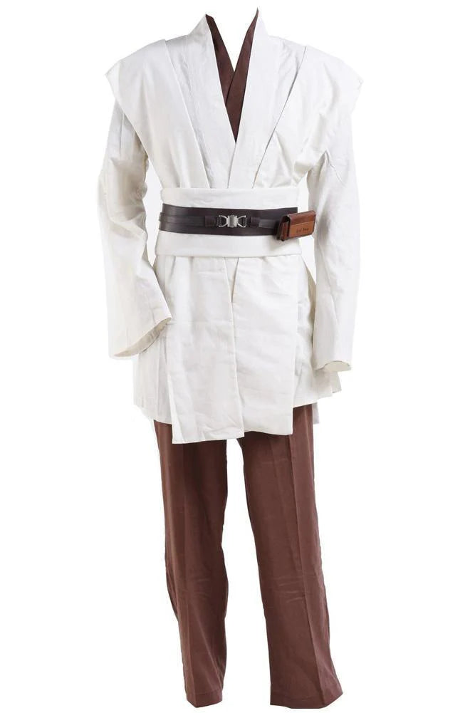 Kenobi Jedi Tunic Cosplay Costume Set – Custom-Made Halloween Outfit
