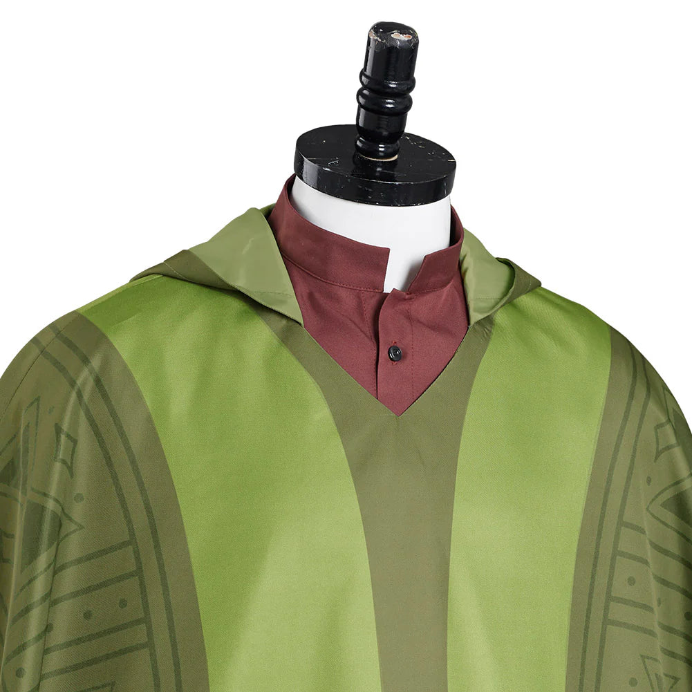 Bruno Madrigal Encanto Cosplay Cloak Costume Set